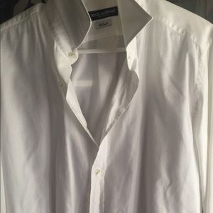 Dolce & Gabbana White Dress Shirt